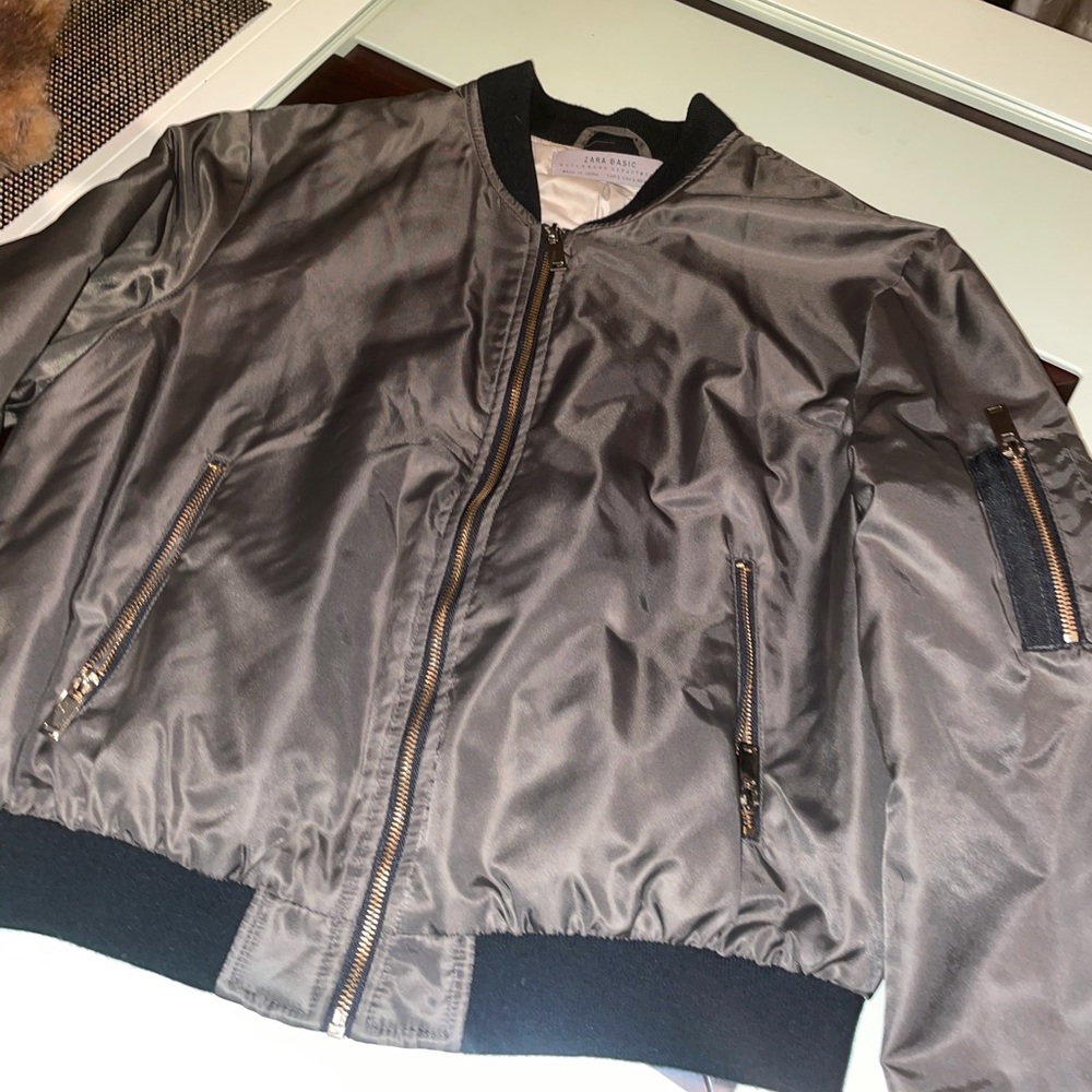 Zara Basic Bomber - image 1